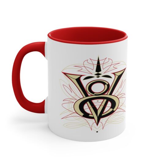 V8  -Accent Coffee Mug, 11oz