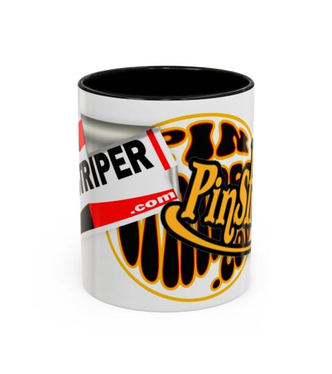 PinStriper sticker Logo Accent Coffee Mug – Automotive Enthusiast Gift (11/15oz)