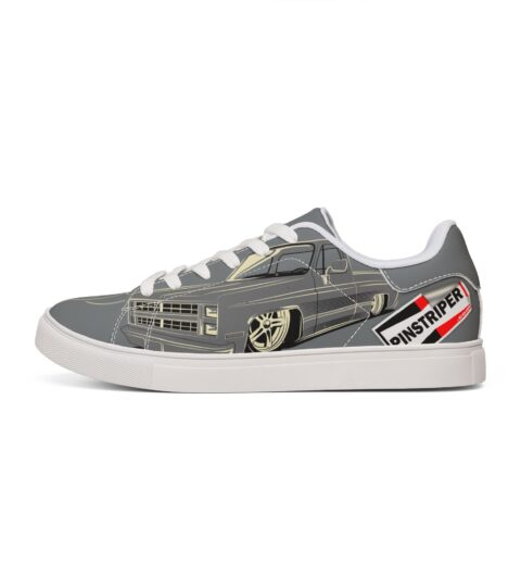 Squarebody C10 Vintage Lowrider Pinstripe Leather Low-Top Sneakers