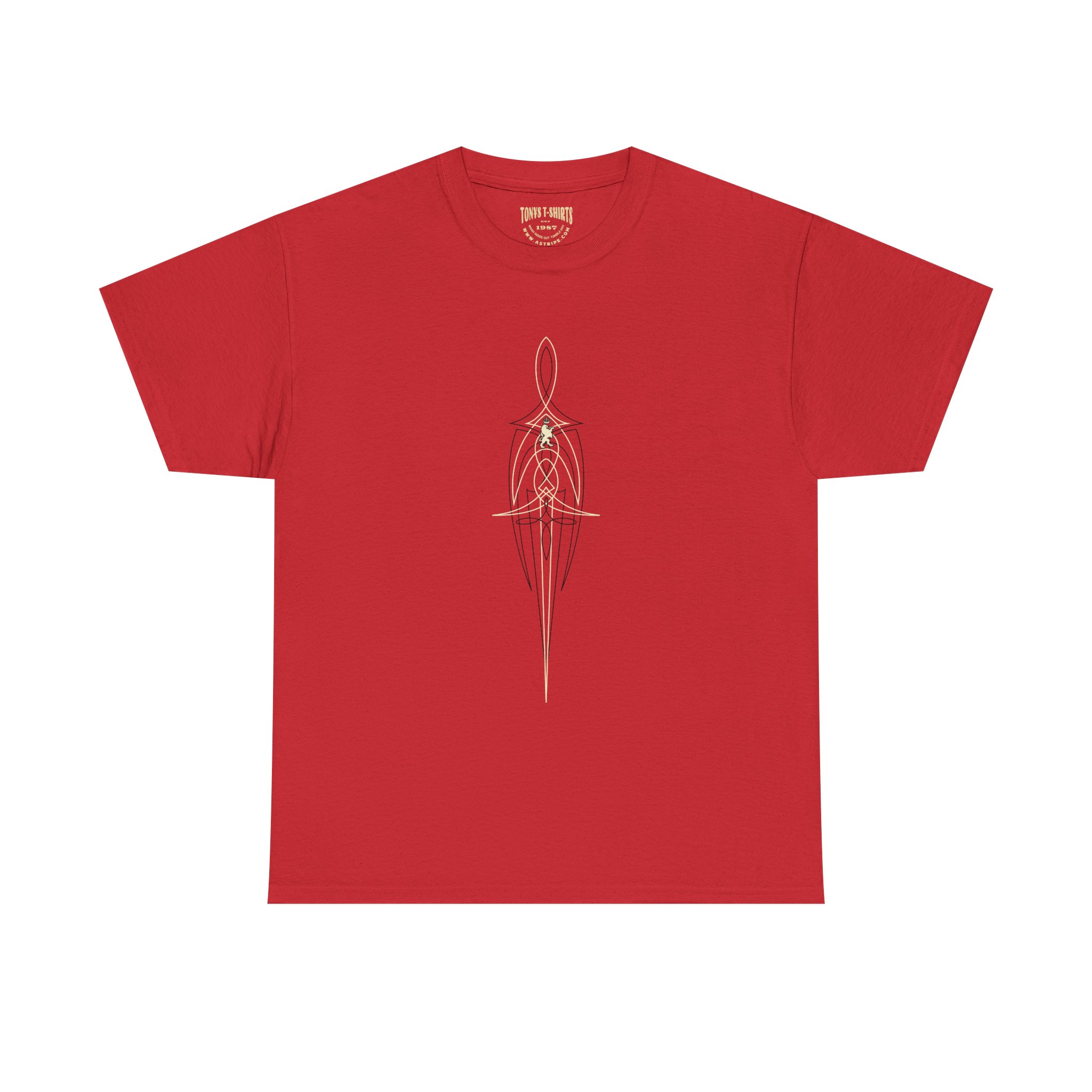 Pinstriped Custom Tee — Tony’s Pinstriping Design - Image 33