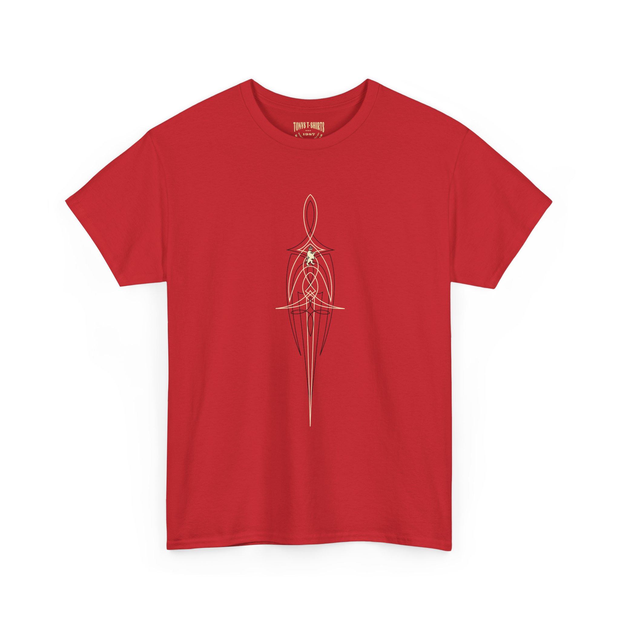 Pinstriped Custom Tee — Tony’s Pinstriping Design - Image 35