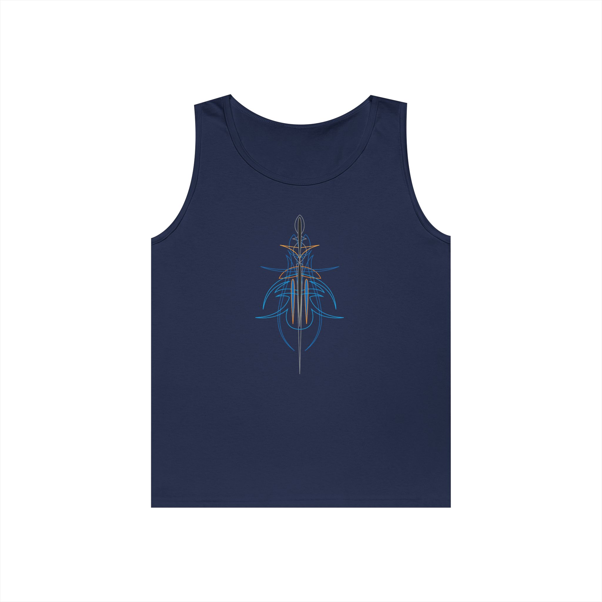 Abstract Nautical tony Pinstripe designTank