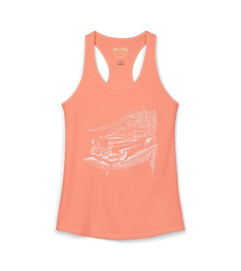 Lowrider Pinstripe Women’s Racerback Tank