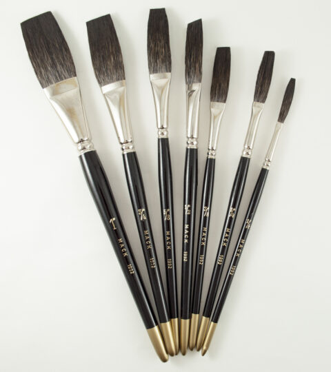 Mack flat Superior Lettering Brush (1992)