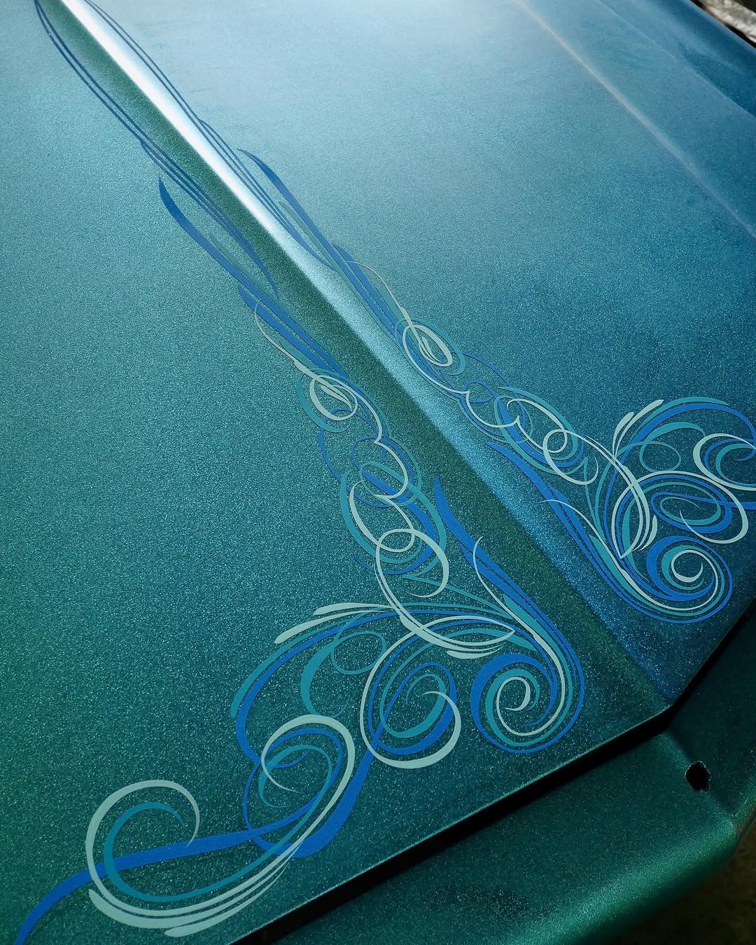 Mr.Pinman pinstriping work