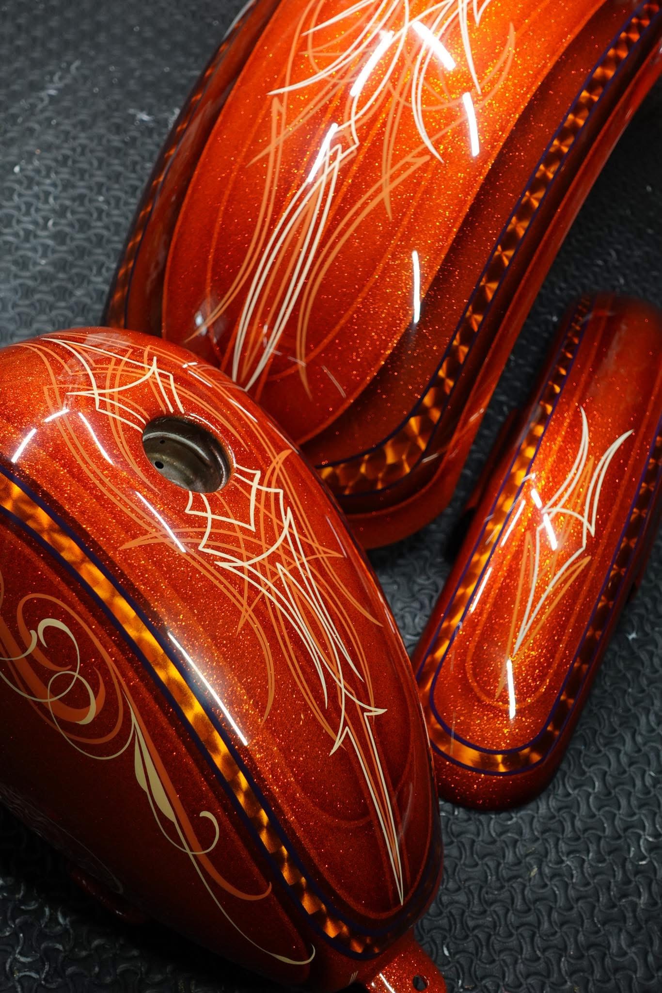 Mr.Pinman pinstriping work