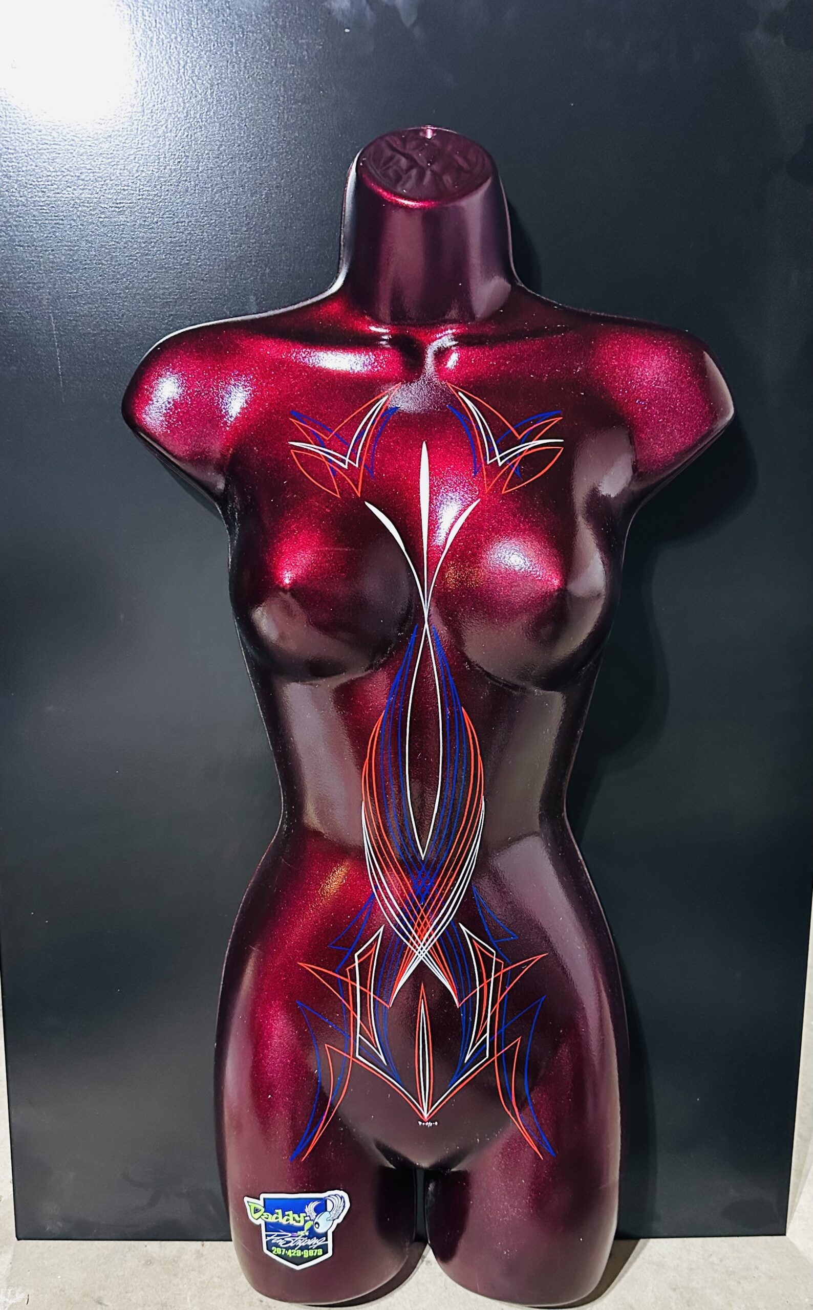 Daddy-O pinstriping work