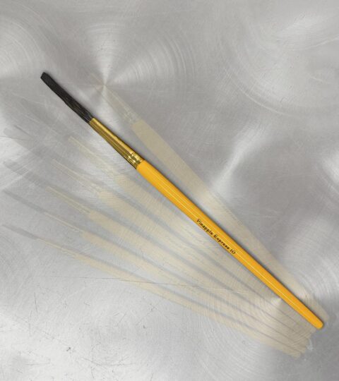 Von Dago Pineapple Express lettering quills, pinstriping supplies, Kafka brushes, Mack pinstriping brushes, and Mack lettering brushes.