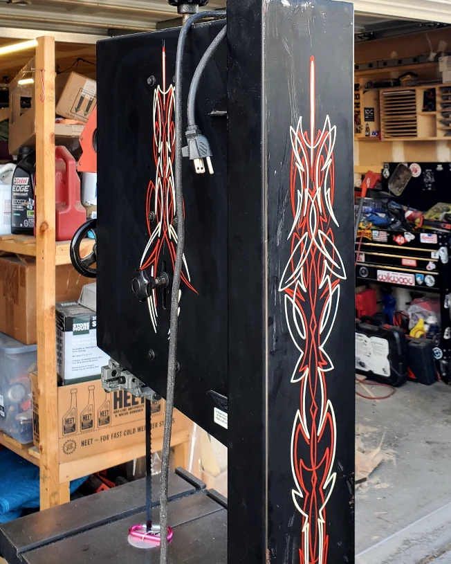 Kong pinstriping work
