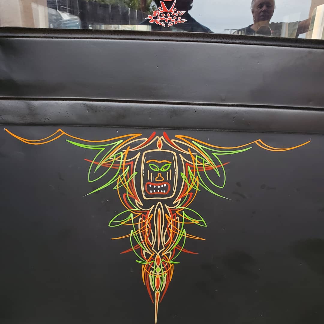 Kong pinstriping work