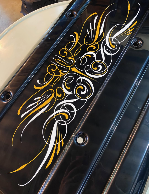 DERRINGER custom signs pinstriping work