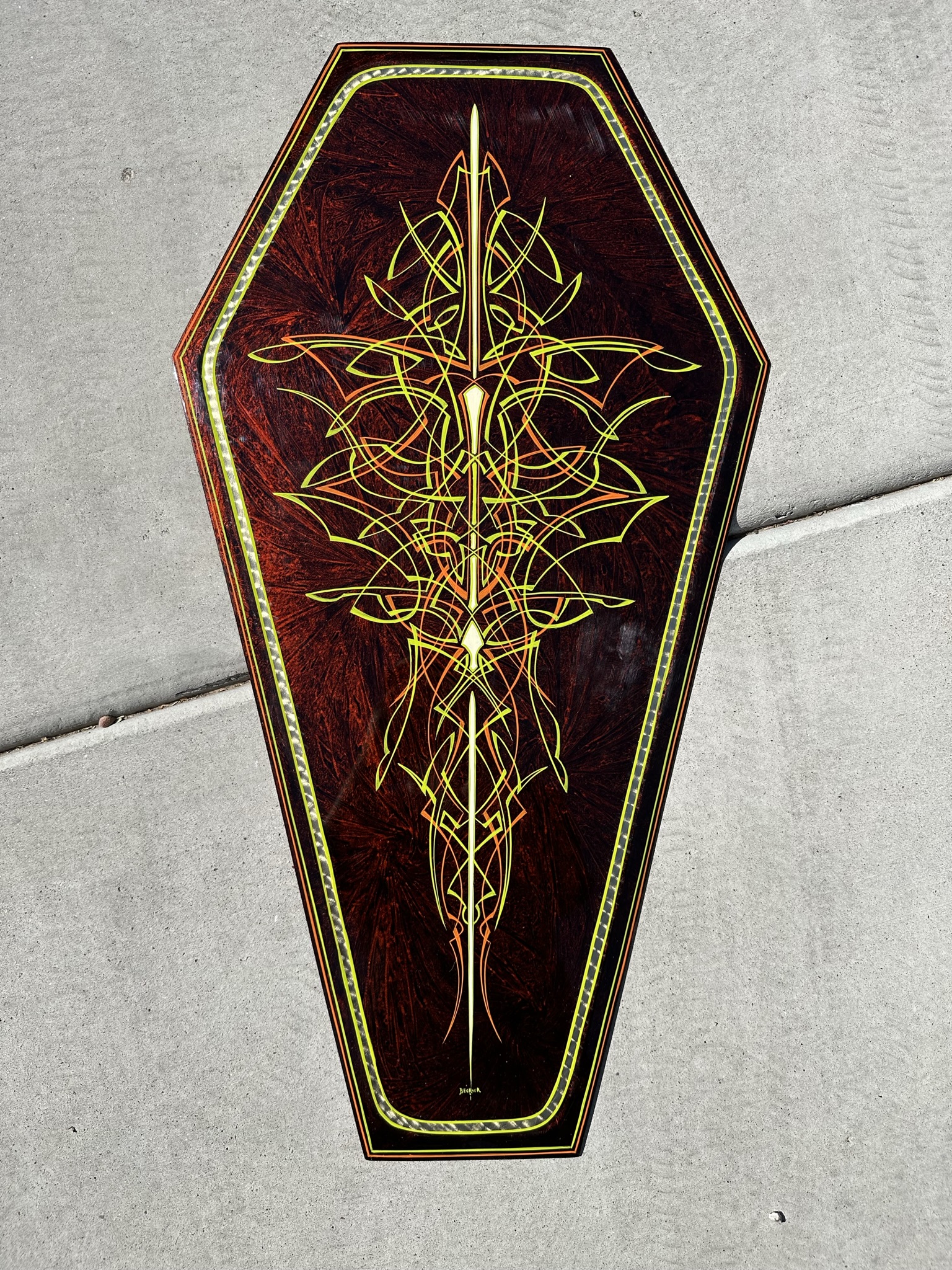 Matt Beckner - Beckner Equipped pinstriping work