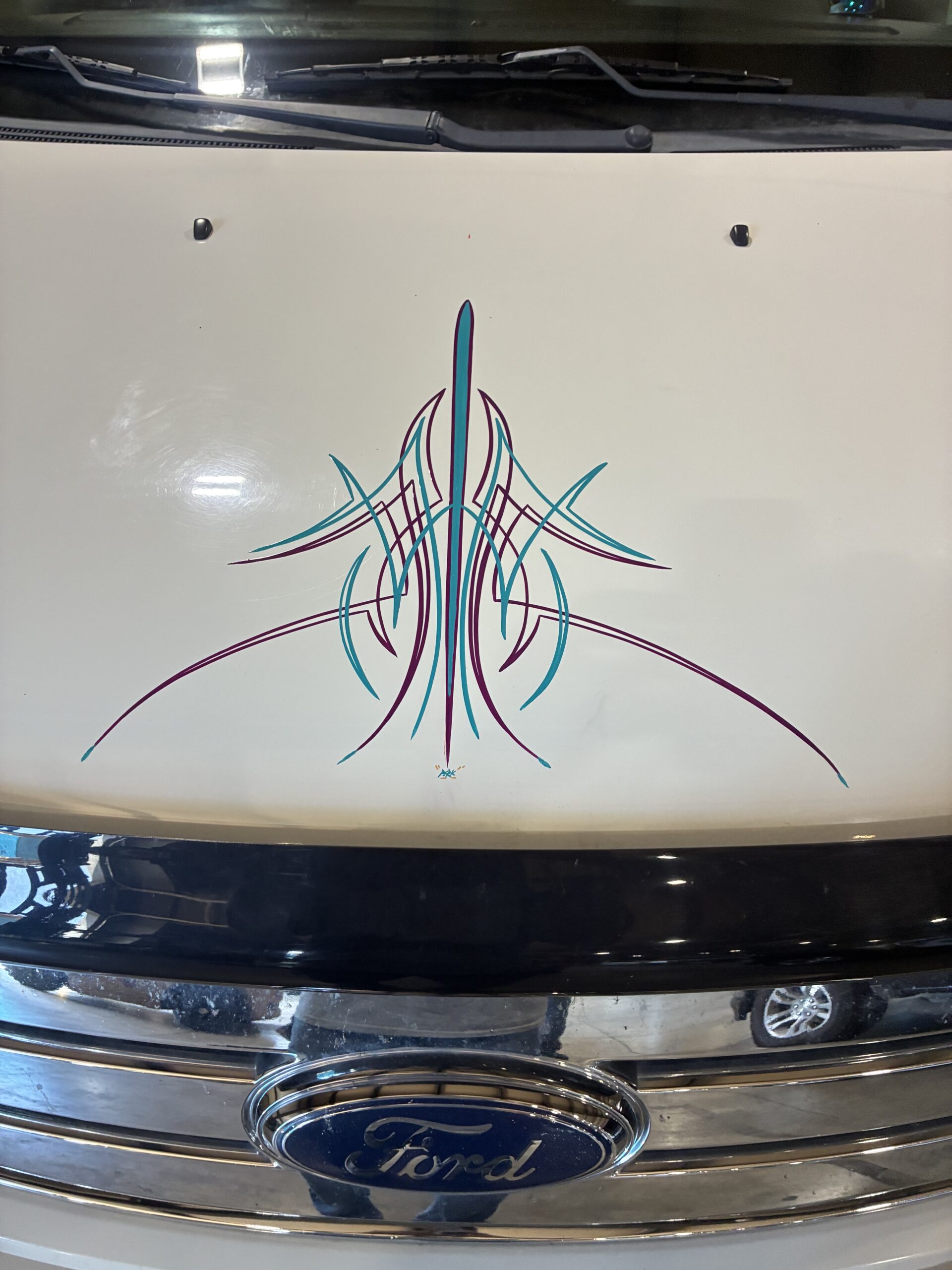 Clint Perkins pinstriping work