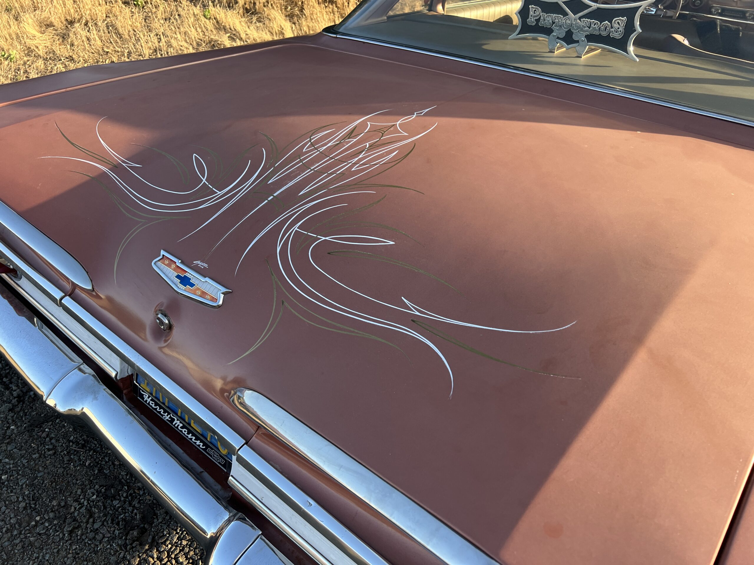 Cynar & Ai(My daughter) pinstriping work
