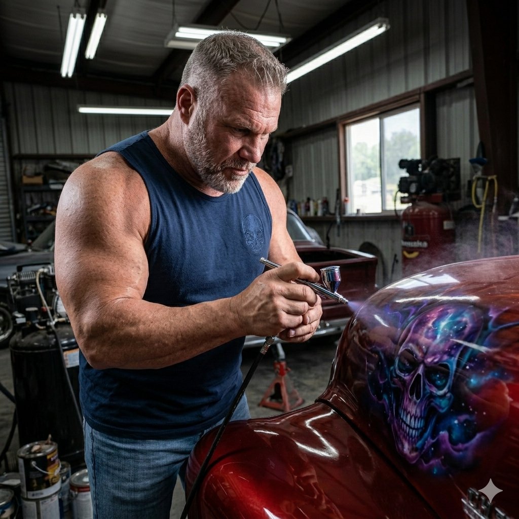 Work by Big Boy Airbrush