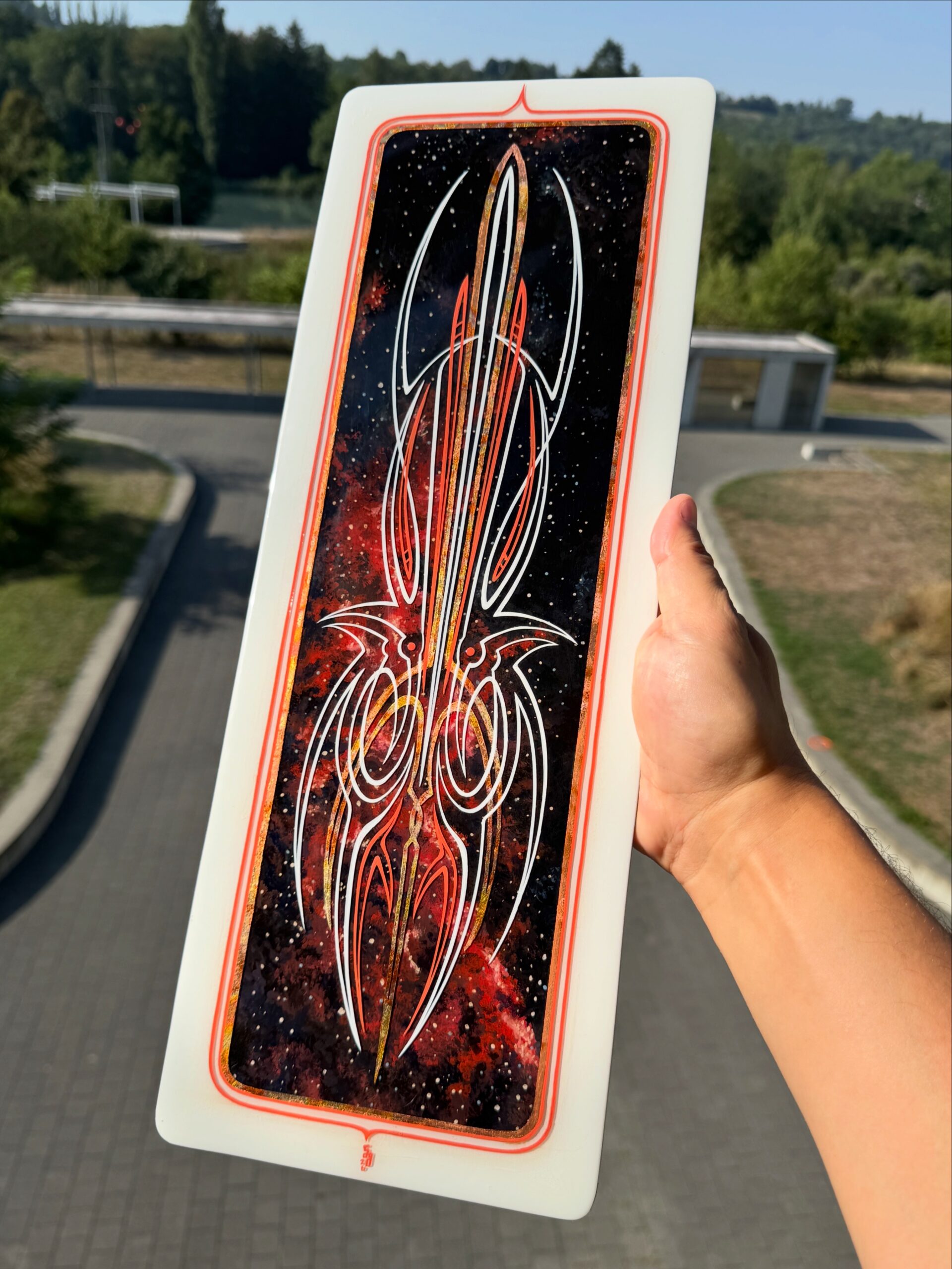 Seb Gaidin pinstriping work